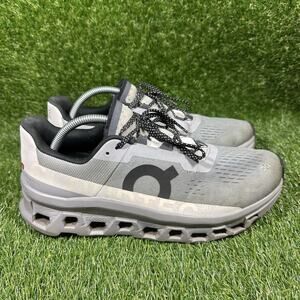 On Cloudmonster Running Shoes Gray Black CloudTec Men’s Size 11 Cushion Traine